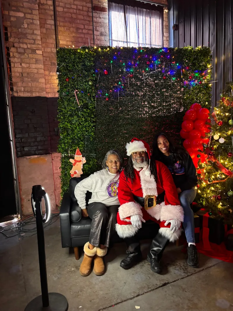 Guests gathered at the Toys for Tots 2025 event